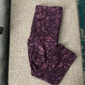 Athleta Ultimate Stash Pocket Splat Capri M